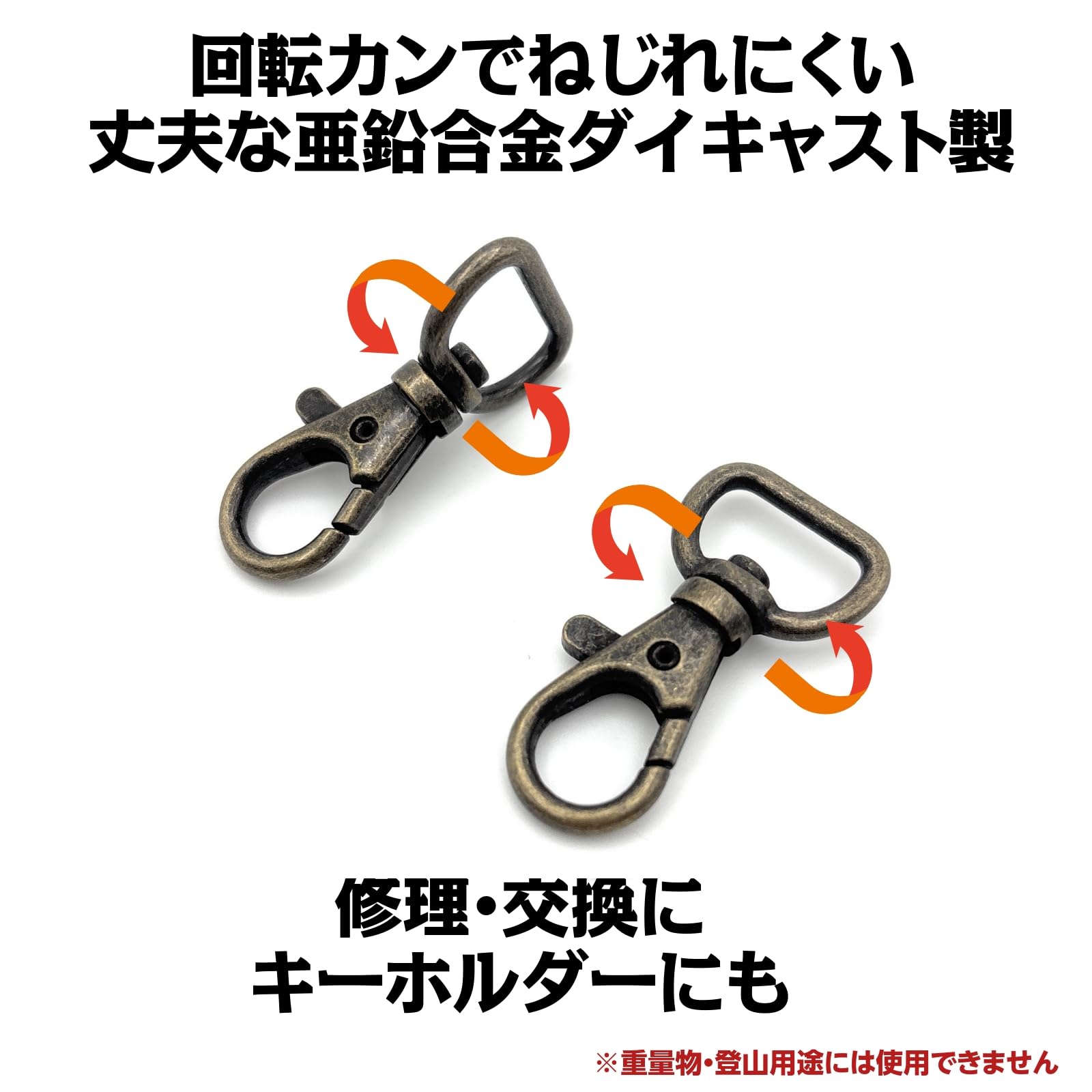 Amazon.co.jp: クラフトパーツ屋 レバーナスカン 15mm アンティーク